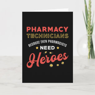 Technicus technicus Technische apotheker Kaart