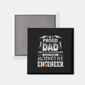 Technicus vader van een autoingenieur magneet (Voorkant / Achterkant)