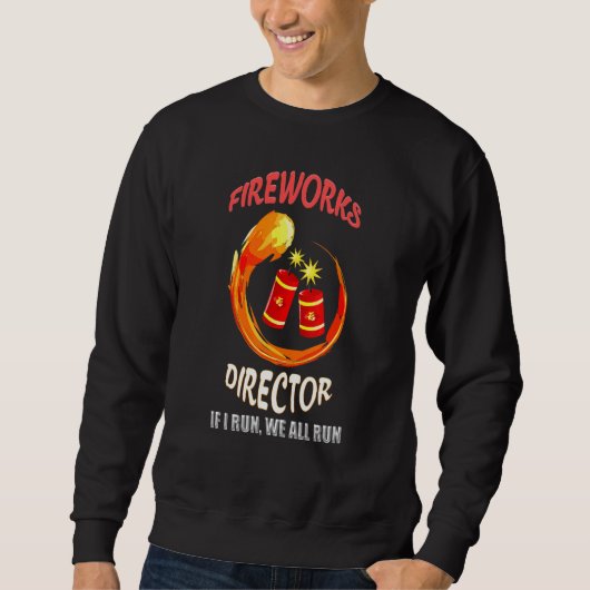Technicus van de directeur van het vuurwerk als ik trui (Voorkant)