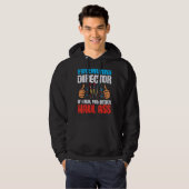 Technicus van de directeur van het vuurwerk ik voe hoodie (Voorkant volledig)