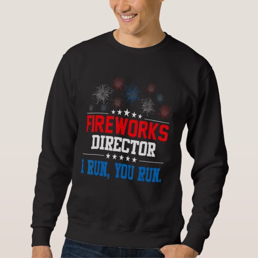 Technicus van de directeur van het vuurwerk ik voe trui (Voorkant)