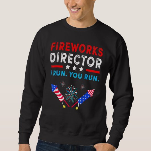 Technicus van de directeur van het vuurwerk ik voe trui (Voorkant)