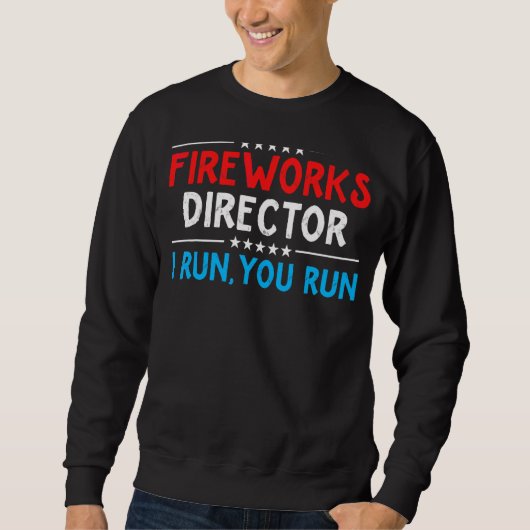 Technicus van de directeur van het vuurwerk ik voe trui (Voorkant)