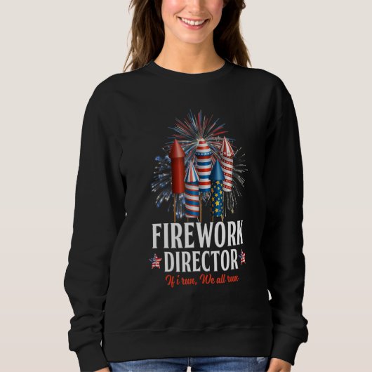 Technicus van de directeur van het vuurwerk ik voe trui (Voorkant)