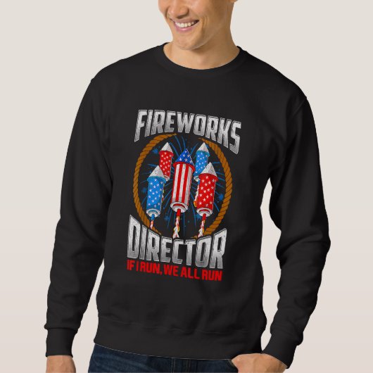 Technicus van de directeur van het vuurwerk ik voe trui (Voorkant)