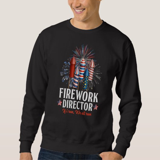 Technicus van de directeur van het vuurwerk ik voe trui (Voorkant)
