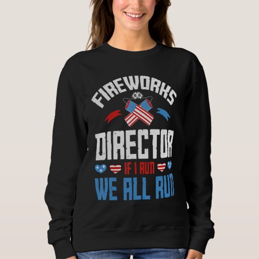 Technicus van de directeur van het vuurwerk ik voe trui (Voorkant)