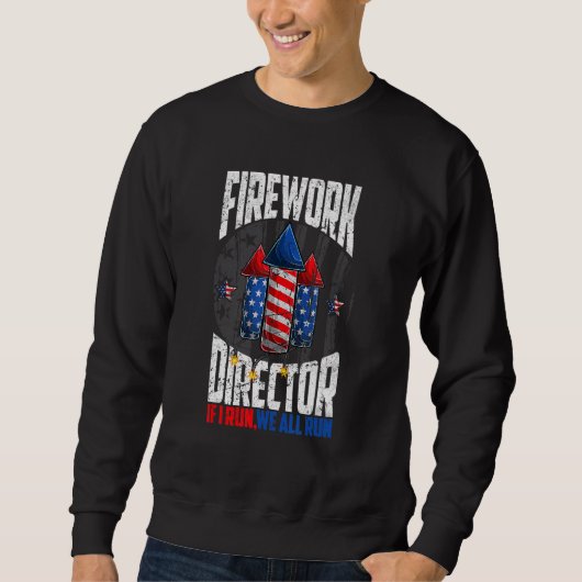 Technicus van de directeur van het vuurwerk ik voe trui (Voorkant)