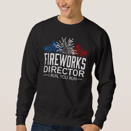Technicus van de directeur van het vuurwerk ik voe trui (Voorkant)