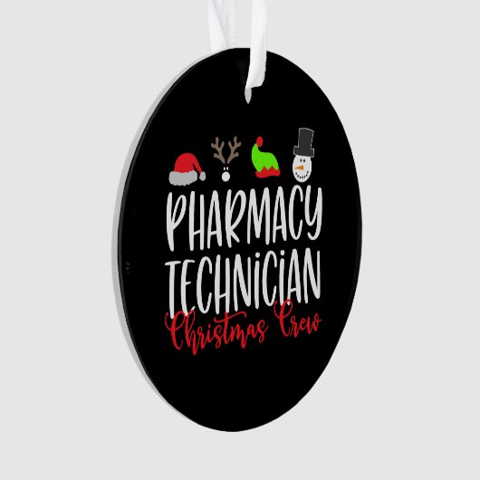 technicus van de kersttijdapotheker ornament (voorkant)