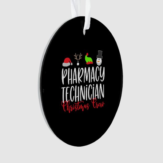 technicus van de kersttijdapotheker ornament (voorkant)