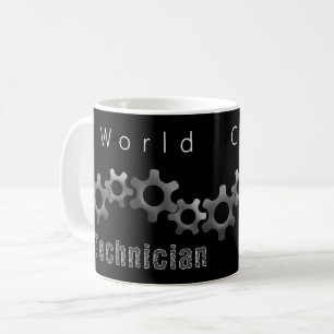 Technicus van Wereldklasse Metaal Koffiemok