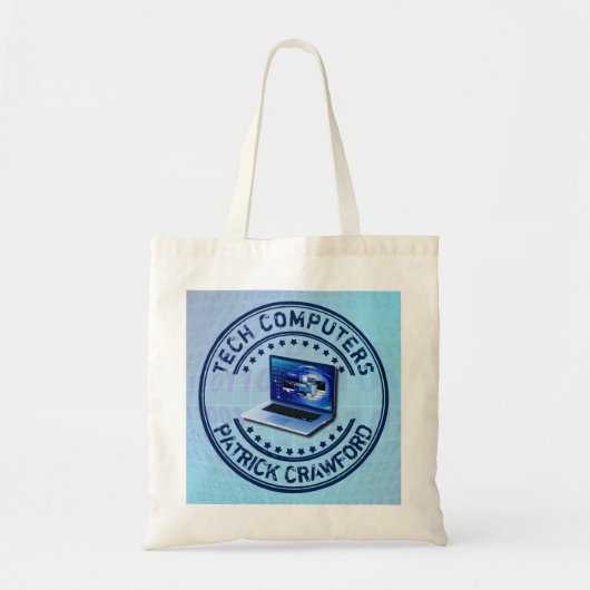 Technicus voor reparatie van computerservice of pc tote bag (Voorkant)