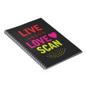 Technicus Ziektebehandeling Sonographer Ultrasound Notitieboek (Rechterzijde)