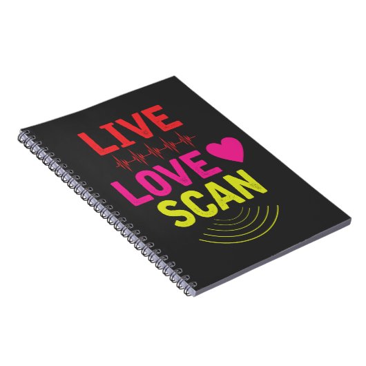 Technicus Ziektebehandeling Sonographer Ultrasound Notitieboek (Rechterzijde)