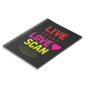 Technicus Ziektebehandeling Sonographer Ultrasound Notitieboek (Linkerzijde)