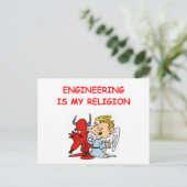 techniek briefkaart (Staand voorkant)