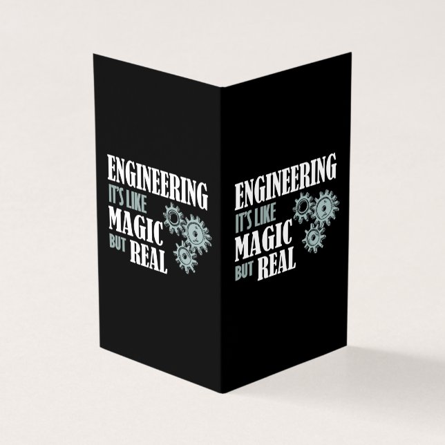 Techniek - het is als magisch maar echt kaart (Buitenkant)