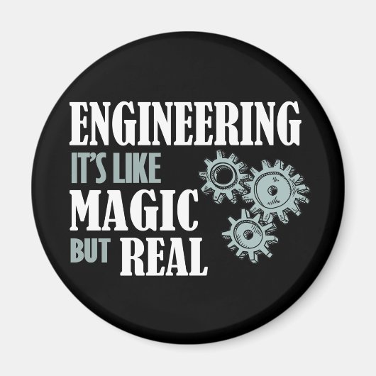 Techniek - het is als magisch maar echt magneet (Voorkant)