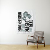 Techniek - het is als magisch maar echt wandkleed (In situ)