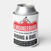 Techniek is eenvoudig als fietsen blikjeskoeler (Blikje Voorkant)