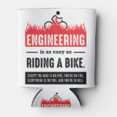 Techniek is eenvoudig als fietsen blikjeskoeler (Voorkant)