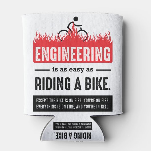 Techniek is eenvoudig als fietsen blikjeskoeler (Achterkant)