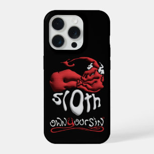 Techniek je zonde luiaard iPhone 15 pro case