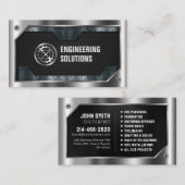 Techniek, Mechanisch, Metaal, Reparatie, Auto Visitekaartje (Voorkant / Achterkant)