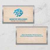 Techniek | Microchip | Grens Visitekaartje (Voorkant / Achterkant)