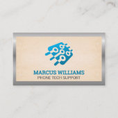 Techniek | Microchip | Grens Visitekaartje (Voorkant)