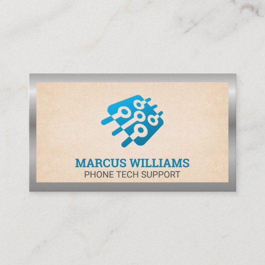 Techniek | Microchip | Grens Visitekaartje (Voorkant)