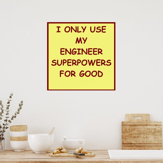 techniek poster (Keuken)