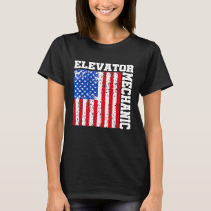 Techniek voor Elevator Mechanic Maintenance Life I T-shirt