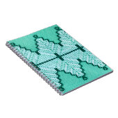 techniek voor het koppelen van textielgarens met notitieboek (Rechterzijde)