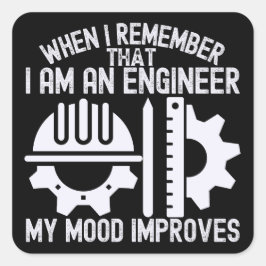 Techniekcitaten, Vrouwen in Techniek Vierkante Sticker