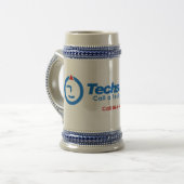 Technieken in een Sec Beer Stein (stijl NYC) Bierpul (Voorkant links)