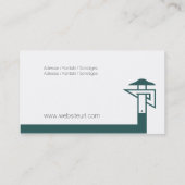 Technik Visitekaartje (Achterkant)