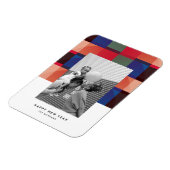 Techniplaid Flat Holiday Magnet Kaart Magneet (Linkerzijde)