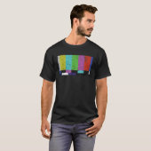 Technisch Analoog Geen Signaal Scherm Retro Televi T-shirt (Voorkant volledig)