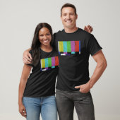 Technisch Analoog Geen Signaal Scherm Retro Televi T-shirt (Unisex)