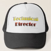 Technisch directeur (alleen tekst) trucker pet (Voorkant)
