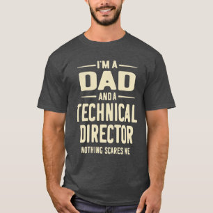 Technisch directeur Cadeau Funny Job Title Profess T-shirt