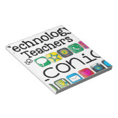 technisch docenten zijn iconisch notitieblok (Schuin)