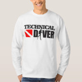 Technisch duiker 2 kleding t-shirt (Voorkant)