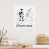 Technisch Foul op Bobby Knight? Poster (Keuken)