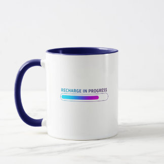 Technisch geïnspireerde esthetische motivatieboost mok
