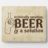 Technisch gesproken is Beer een oplossing Fotoplaat (Voorkant)