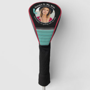 Technisch gezien ben ik aan het golfen met mijn vr golfheadcover