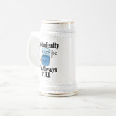 Technisch gezien is het altijd Full Funny Science Bierpul (Voorkant links)